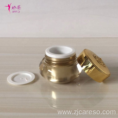 5g/8g/10g Cosmetic Eye Cream Jar with electroplated lid